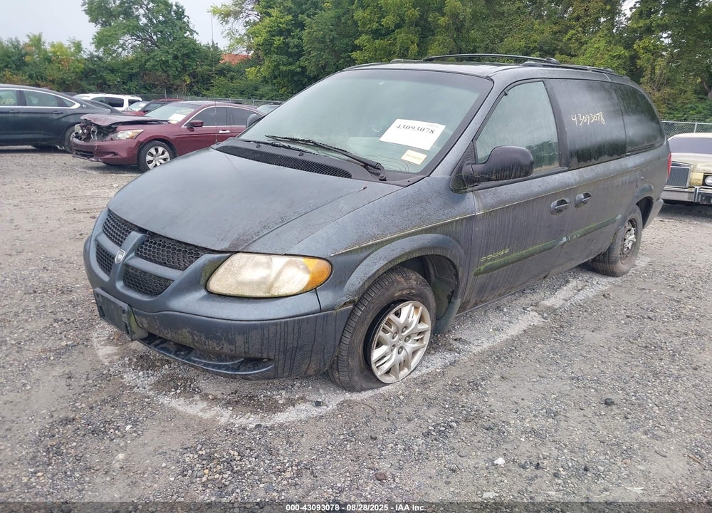 2001 DODGE GRAND CARAVAN SPORT VIN: 2B4GP44321R346450