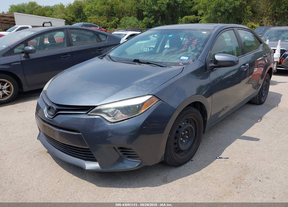 2015 TOYOTA COROLLA VIN: 2T1BURHE1FC436405