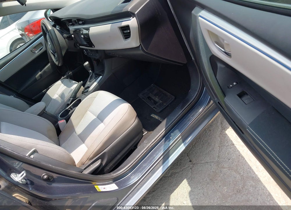 2015 TOYOTA COROLLA VIN: 2T1BURHE1FC436405