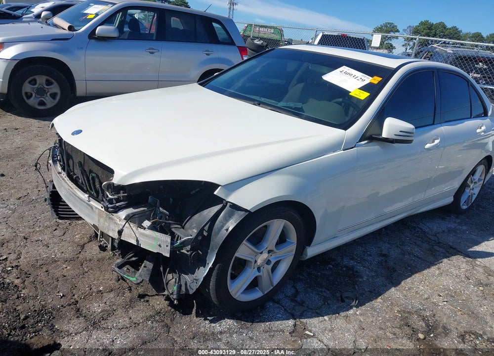 2010 MERCEDES-BENZ C CLASS VIN: WDDGF5EB8AA393106