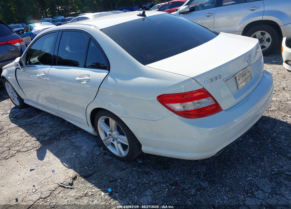 2010 MERCEDES-BENZ C CLASS VIN: WDDGF5EB8AA393106