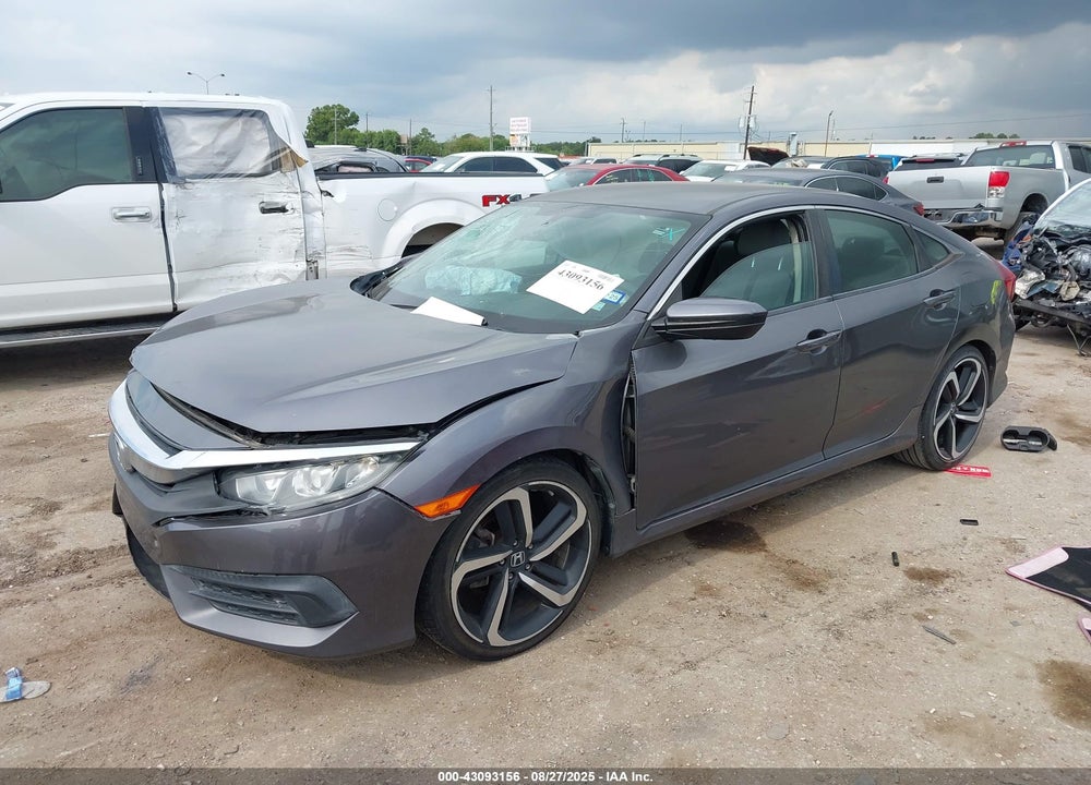 2017 HONDA CIVIC VIN: 19XFC2F5XHE030240