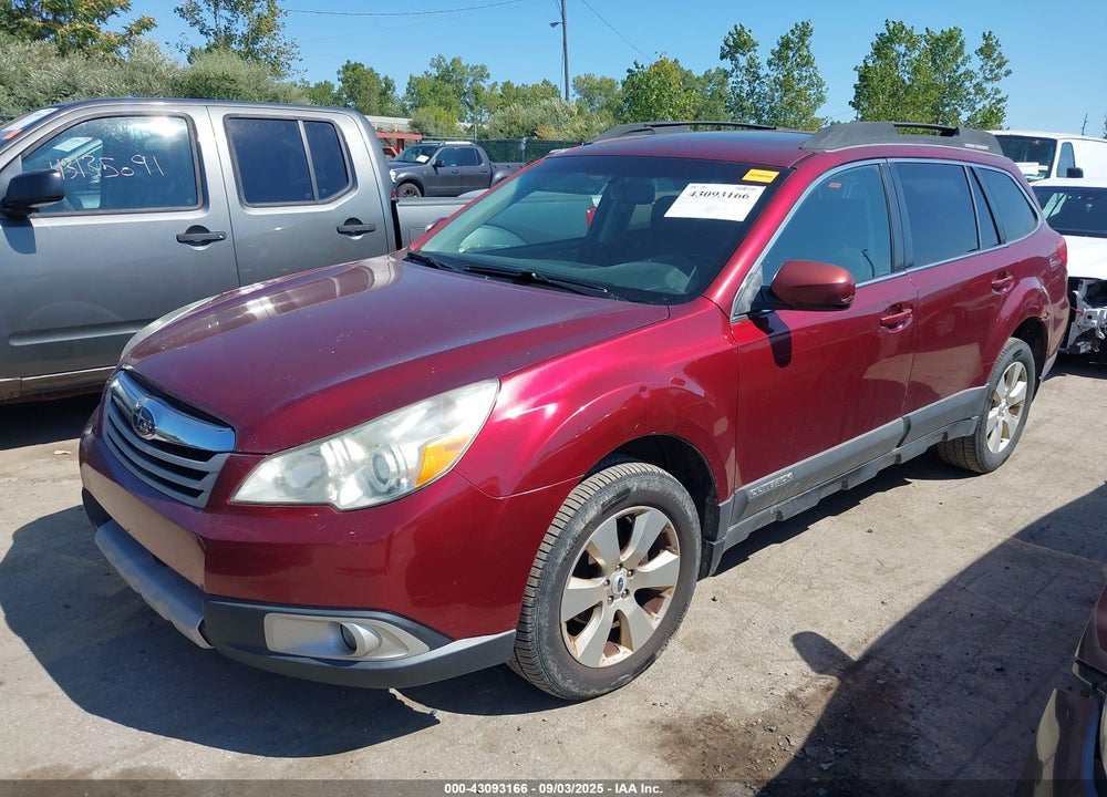 2012 SUBARU OUTBACK VIN: 4S4BRCKC7C3226154