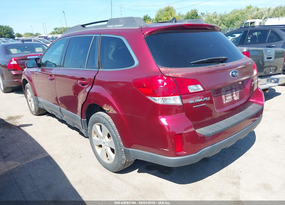 2012 SUBARU OUTBACK VIN: 4S4BRCKC7C3226154