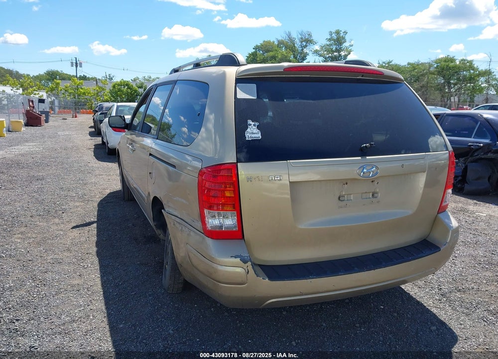 2007 HYUNDAI ENTOURAGE GLS/LIMITED/SE VIN: KNDMC233776027696