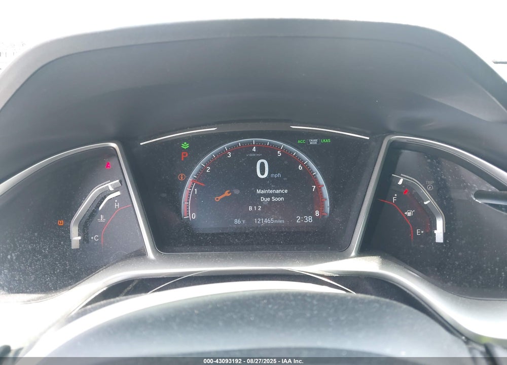 2020 HONDA CIVIC VIN: 19XFC2F80LE013515