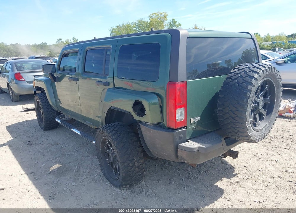 2006 HUMMER H3 SUV VIN: 5GTDN136968247349