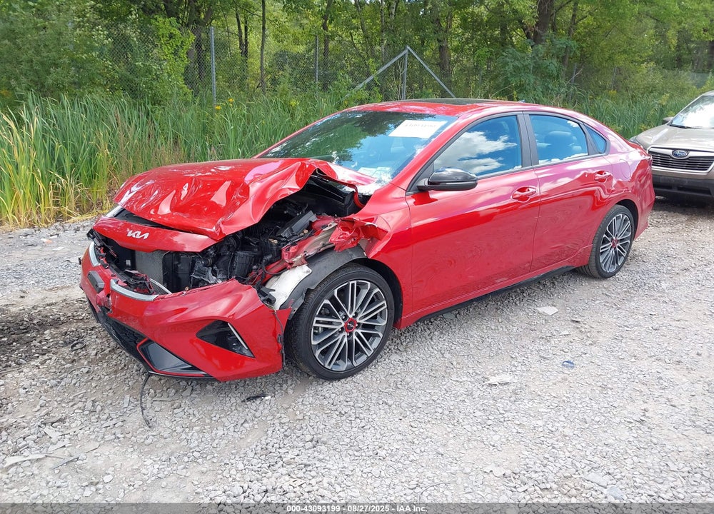 2022 KIA FORTE VIN: 3KPF44ACXNE474308