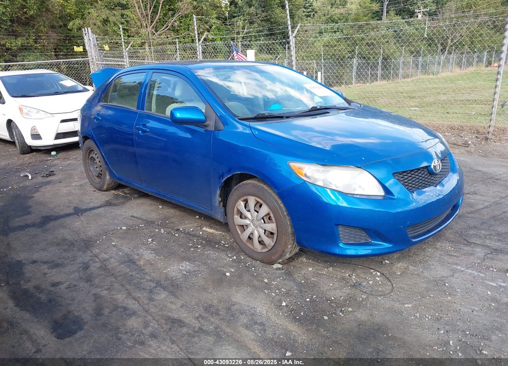 2009 TOYOTA COROLLA LE VIN: 2T1BU40E89C161215