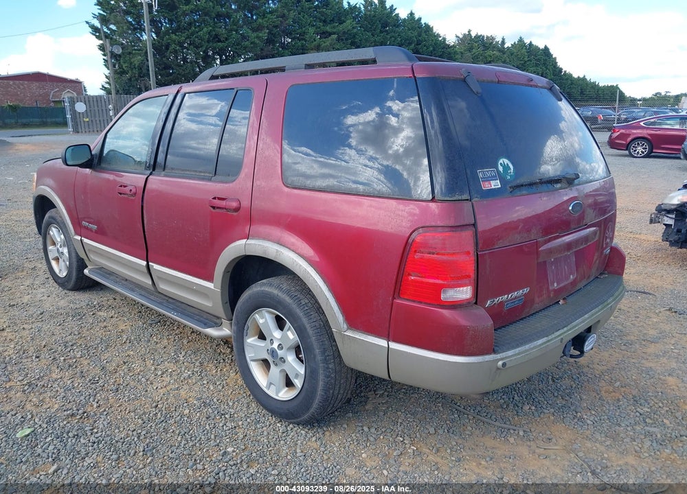 2005 FORD EXPLORER EDDIE BAUER VIN: 1FMDU74K05UA93186