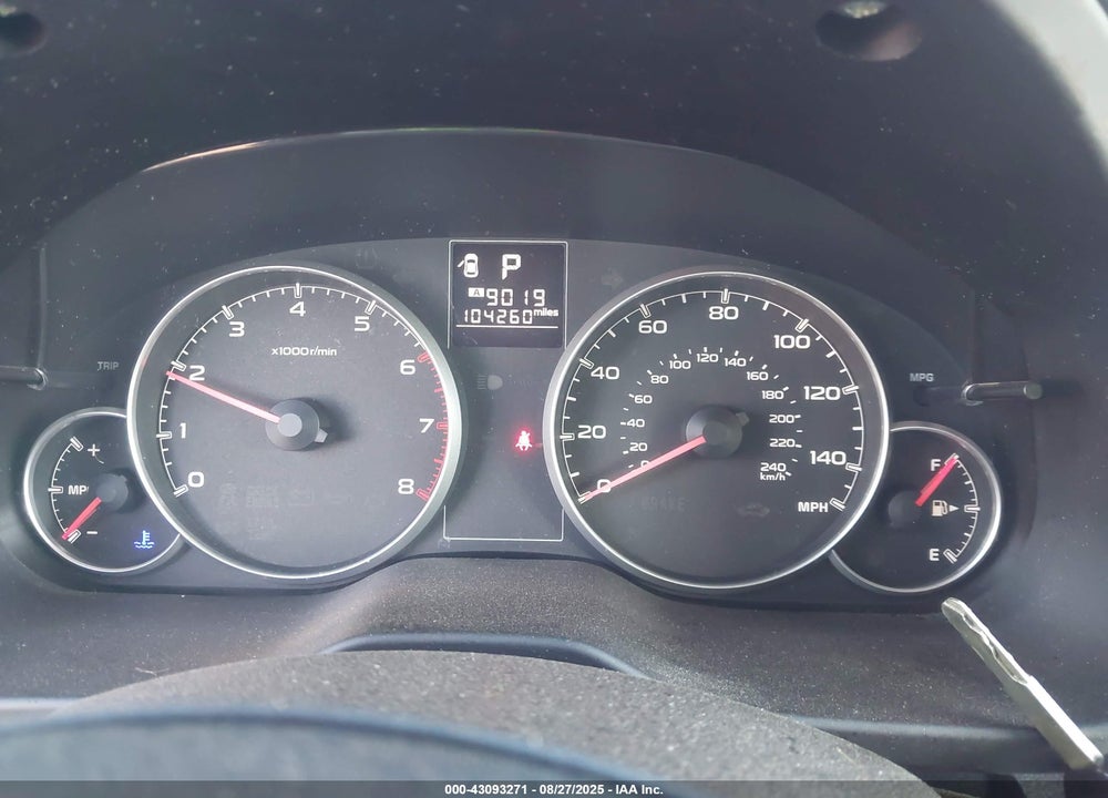 2013 SUBARU OUTBACK VIN: 4S4BRBGC4D3313708