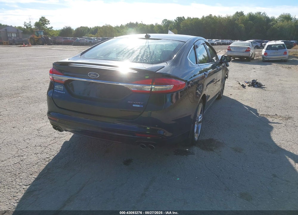2017 FORD FUSION V6 SPORT VIN: 3FA6P0VP9HR197196