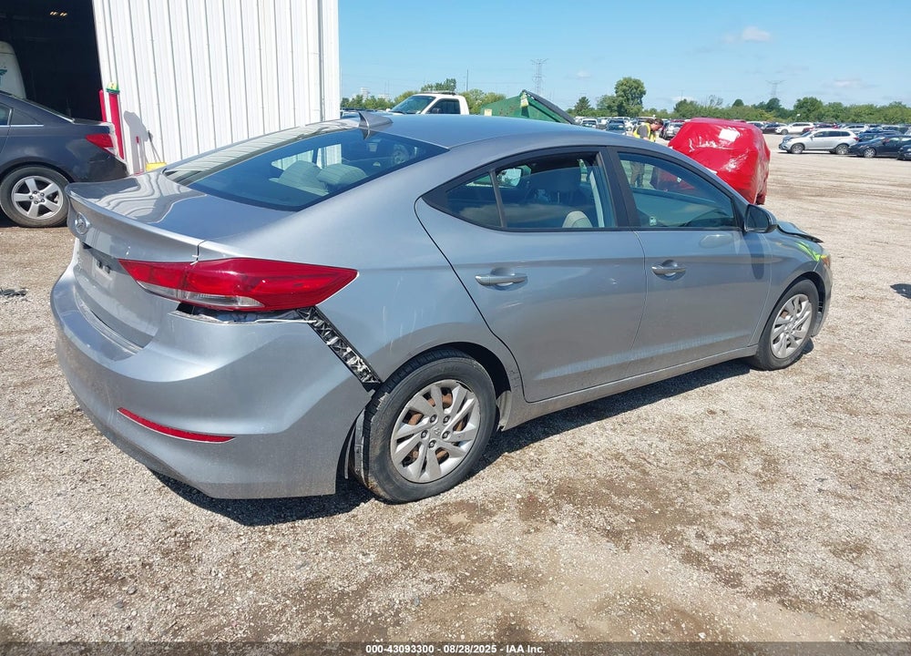 2017 HYUNDAI ELANTRA VIN: 5NPD74LF7HH193959