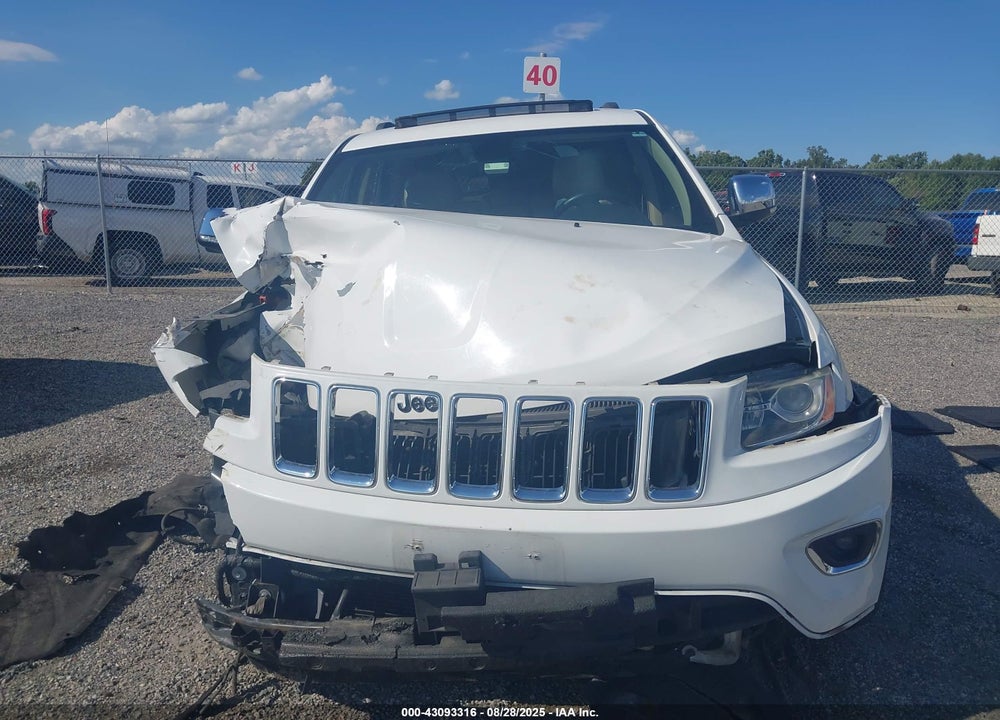 2014 JEEP GRAND CHEROKEE VIN: 1C4RJFBG8EC393530