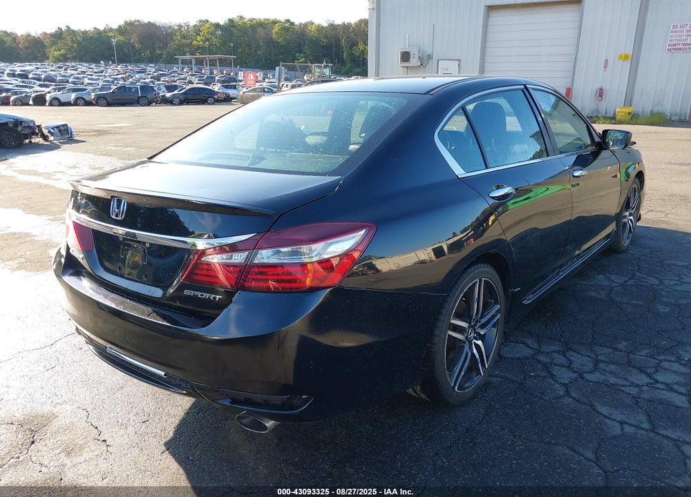 2016 HONDA ACCORD VIN: 1HGCR2F51GA162243