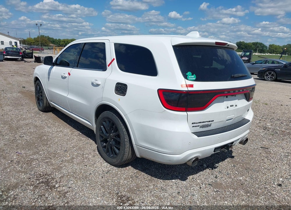 2015 DODGE DURANGO VIN: 1C4SDJCT6FC917752