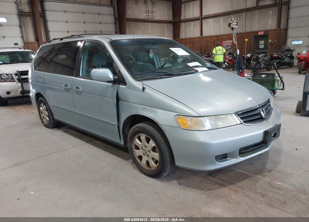 2002 HONDA ODYSSEY EX VIN: 2HKRL18632H590133