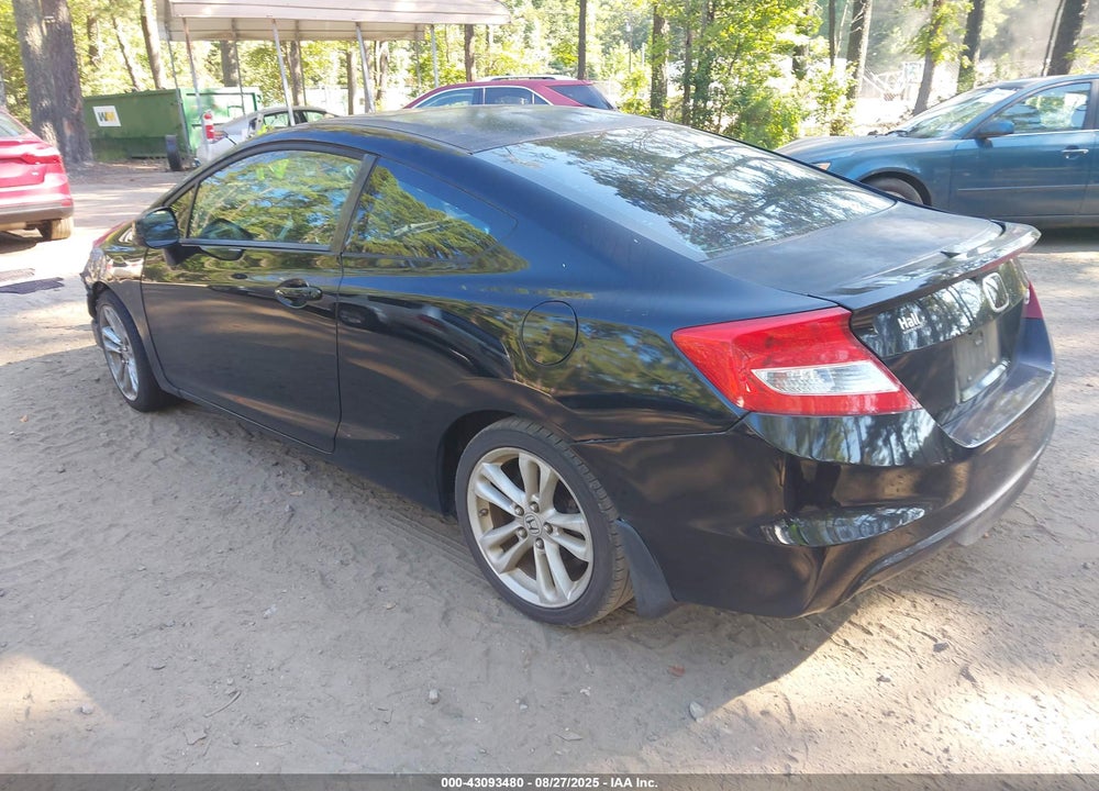 2012 HONDA CIVIC VIN: 2HGFG4A51CH706323