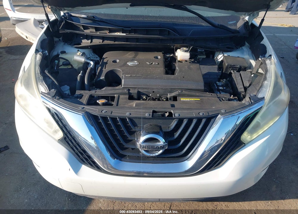 2016 NISSAN MURANO PLATINUM VIN: 5N1AZ2MH7GN148757