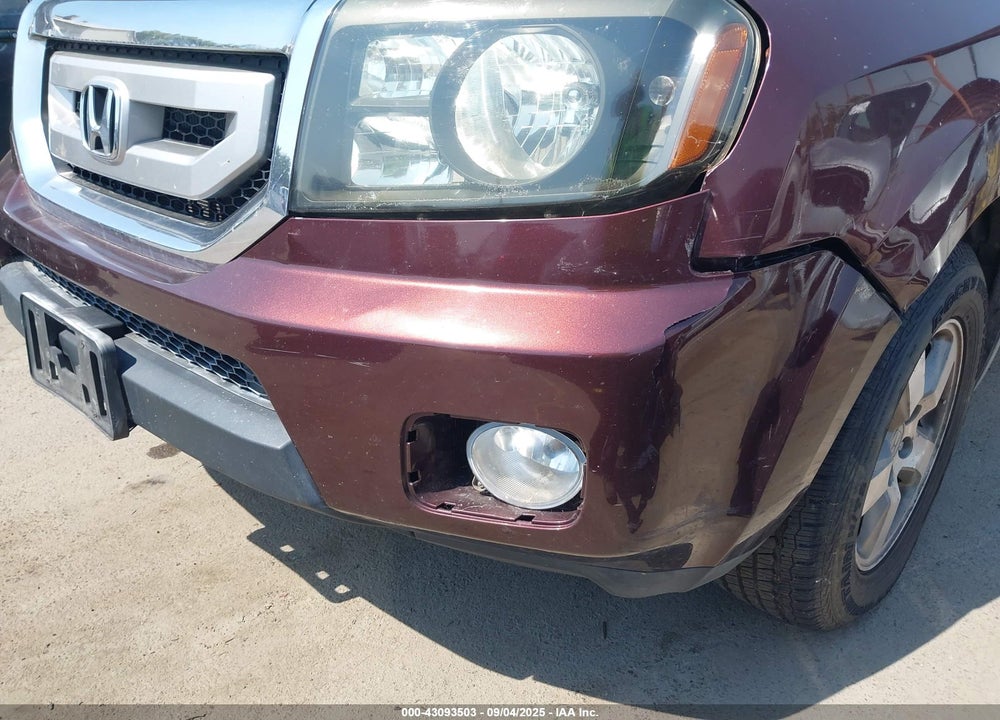 2011 HONDA PILOT VIN: 5FNYF4H58BB038833