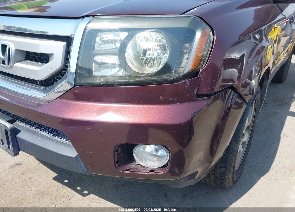 2011 HONDA PILOT VIN: 5FNYF4H58BB038833