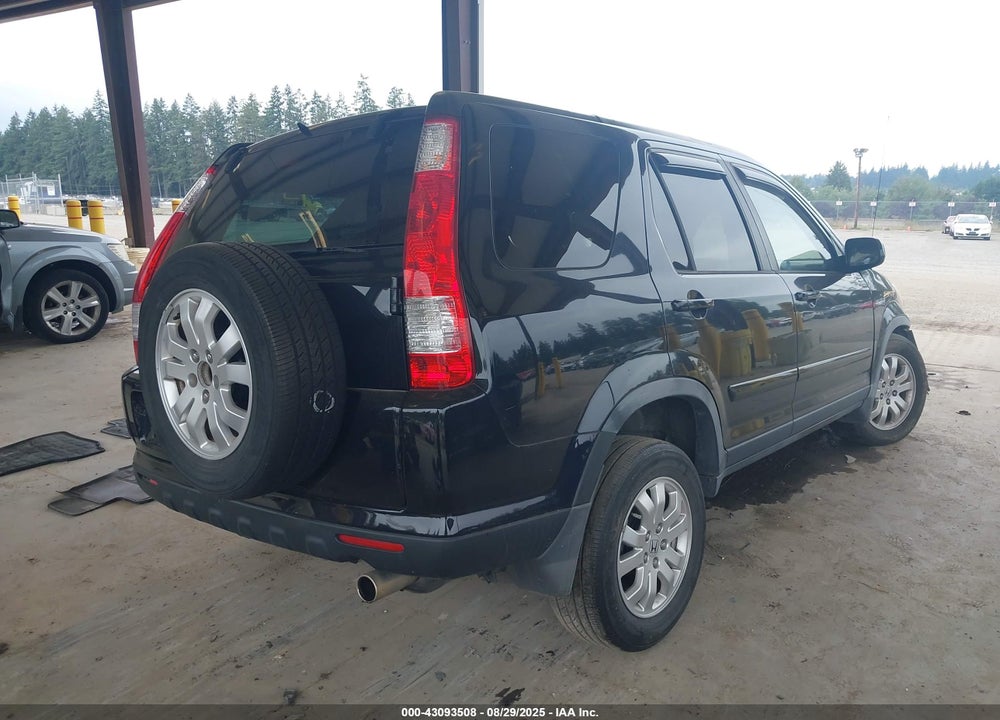 2006 HONDA CR-V SE VIN: JHLRD789X6C048347