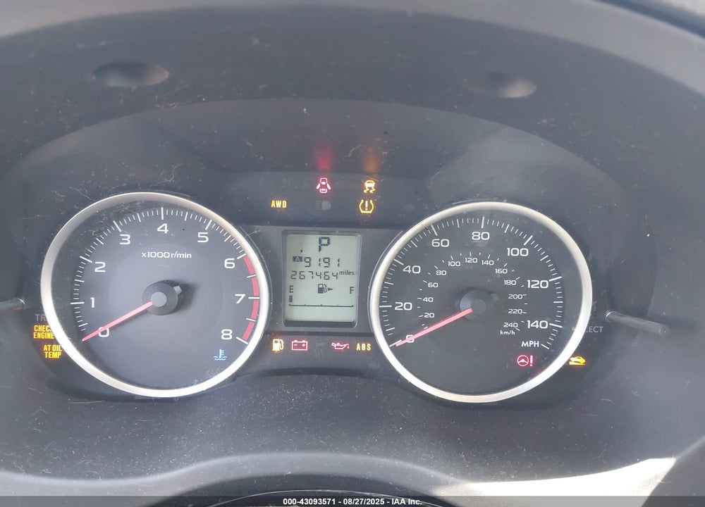 2014 SUBARU FORESTER VIN: JF2SJAEC7EH427118