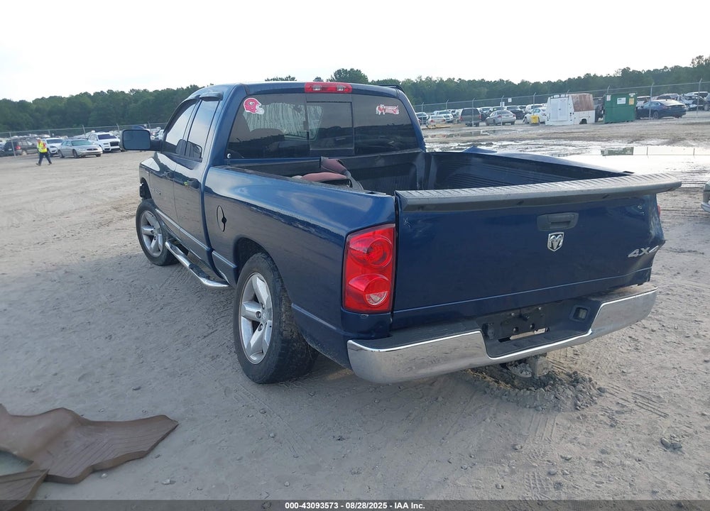 2007 DODGE RAM 1500 SLT/TRX4 OFF ROAD/SPORT VIN: 1D7HU18237J637445