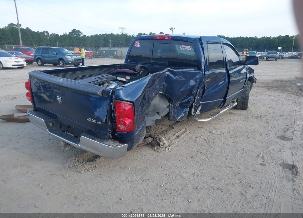 2007 DODGE RAM 1500 SLT/TRX4 OFF ROAD/SPORT VIN: 1D7HU18237J637445