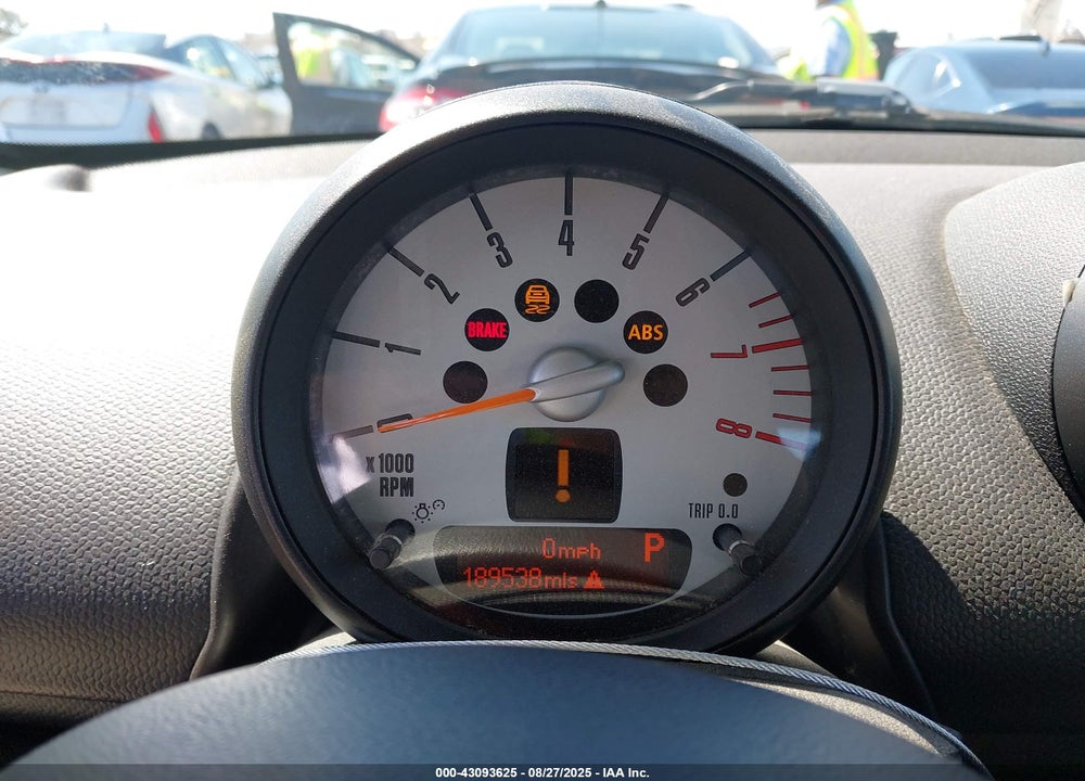 2013 MINI COUNTRYMAN VIN: WMWZB3C57DWM08764