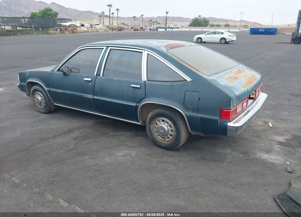 1981 CHEVROLET CITATION VIN: 1G1AX68X9B6251208