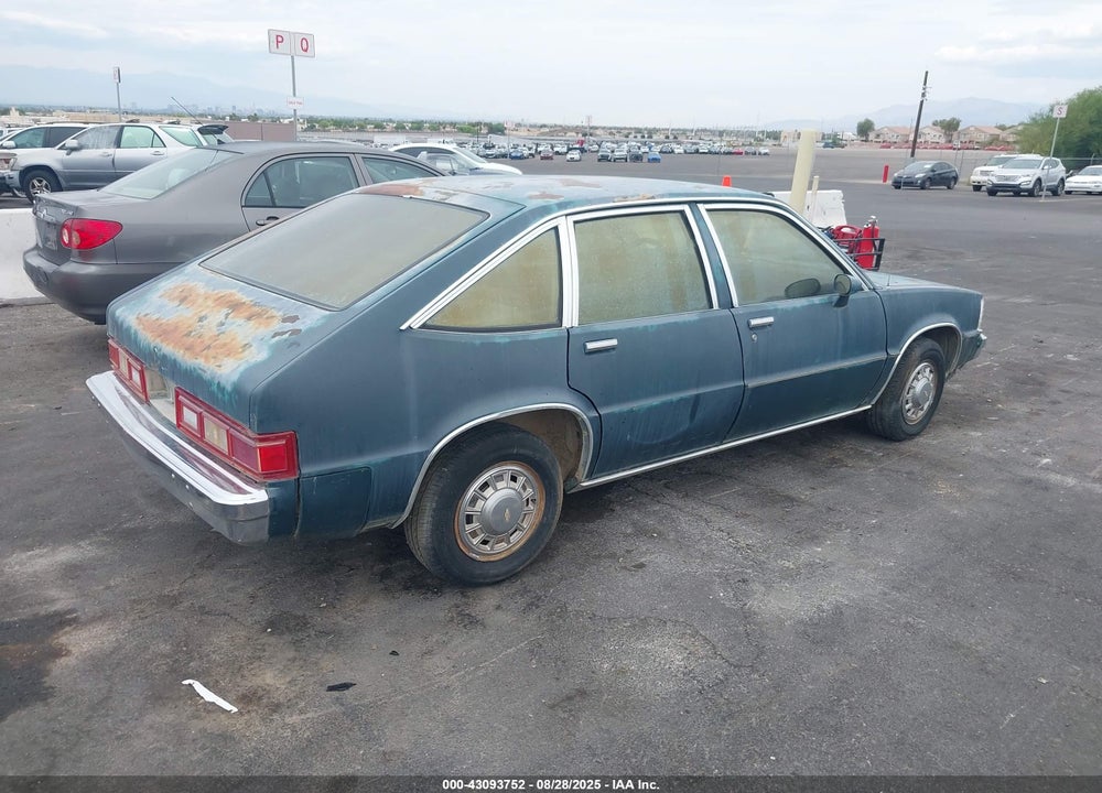 1981 CHEVROLET CITATION VIN: 1G1AX68X9B6251208