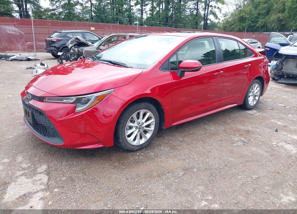 2020 TOYOTA COROLLA VIN: JTDHPRAE8LJ009203
