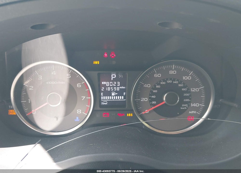 2014 SUBARU FORESTER 2.5I LIMITED VIN: JF2SJAHC1EH410763