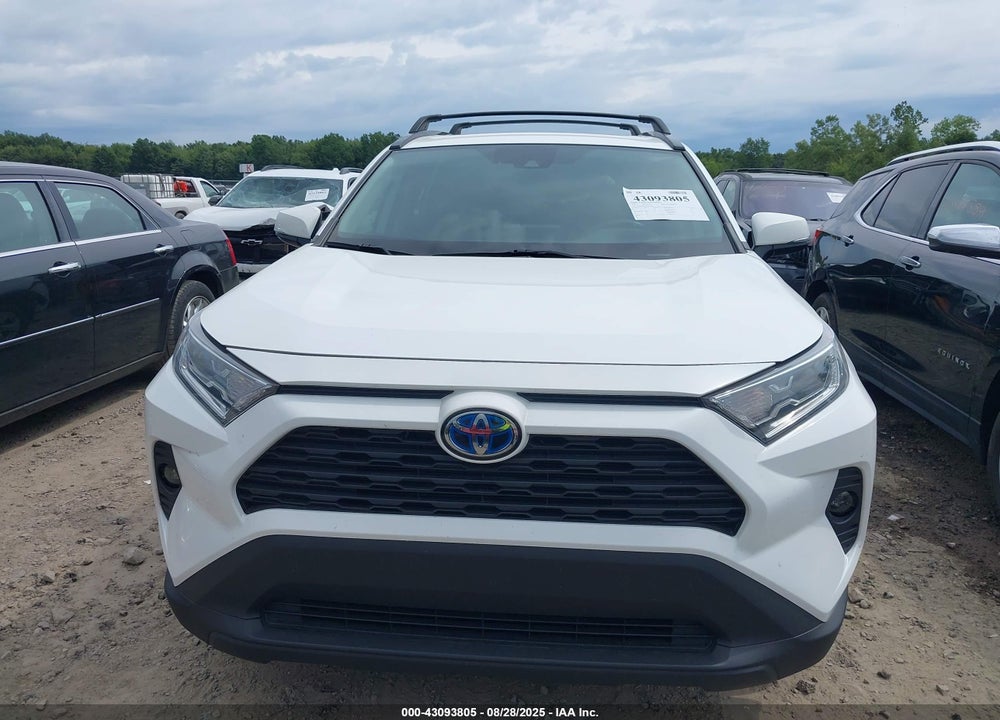 2021 TOYOTA RAV4 HYBRID VIN: 4T3RWRFV1MU037203
