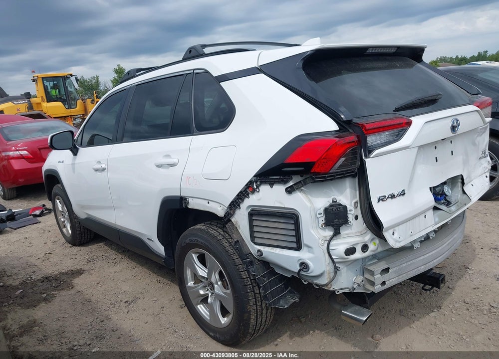 2021 TOYOTA RAV4 HYBRID VIN: 4T3RWRFV1MU037203