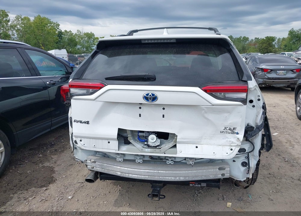 2021 TOYOTA RAV4 HYBRID VIN: 4T3RWRFV1MU037203