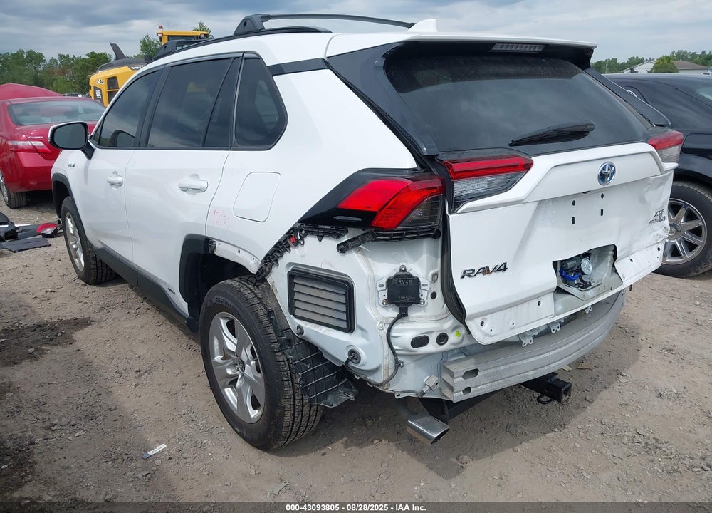 2021 TOYOTA RAV4 HYBRID VIN: 4T3RWRFV1MU037203
