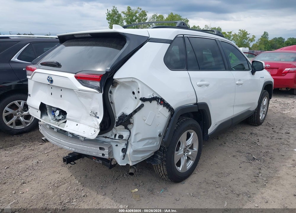 2021 TOYOTA RAV4 HYBRID VIN: 4T3RWRFV1MU037203