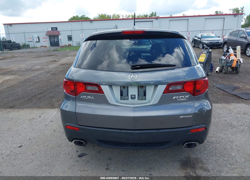 2011 ACURA RDX VIN: 5J8TB1H22BA001443