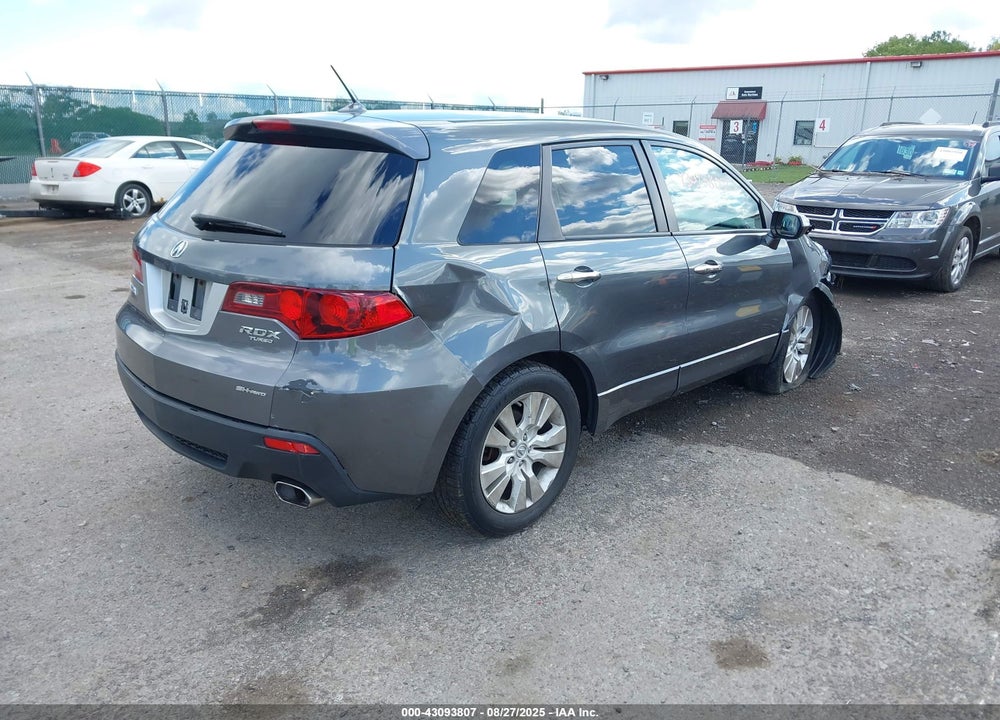 2011 ACURA RDX VIN: 5J8TB1H22BA001443