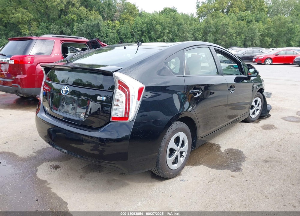 2012 TOYOTA PRIUS VIN: JTDKN3DU6C0335504