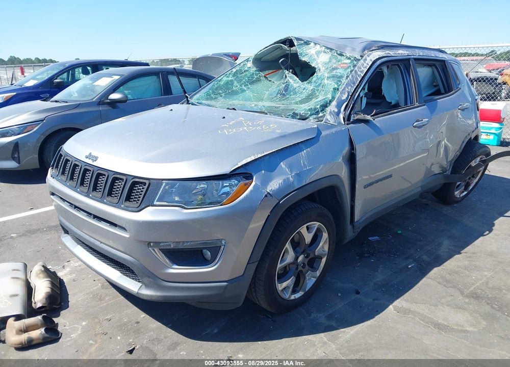 2019 JEEP COMPASS LIMITED FWD VIN: 3C4NJCCB9KT676096