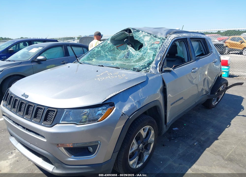 2019 JEEP COMPASS LIMITED FWD VIN: 3C4NJCCB9KT676096