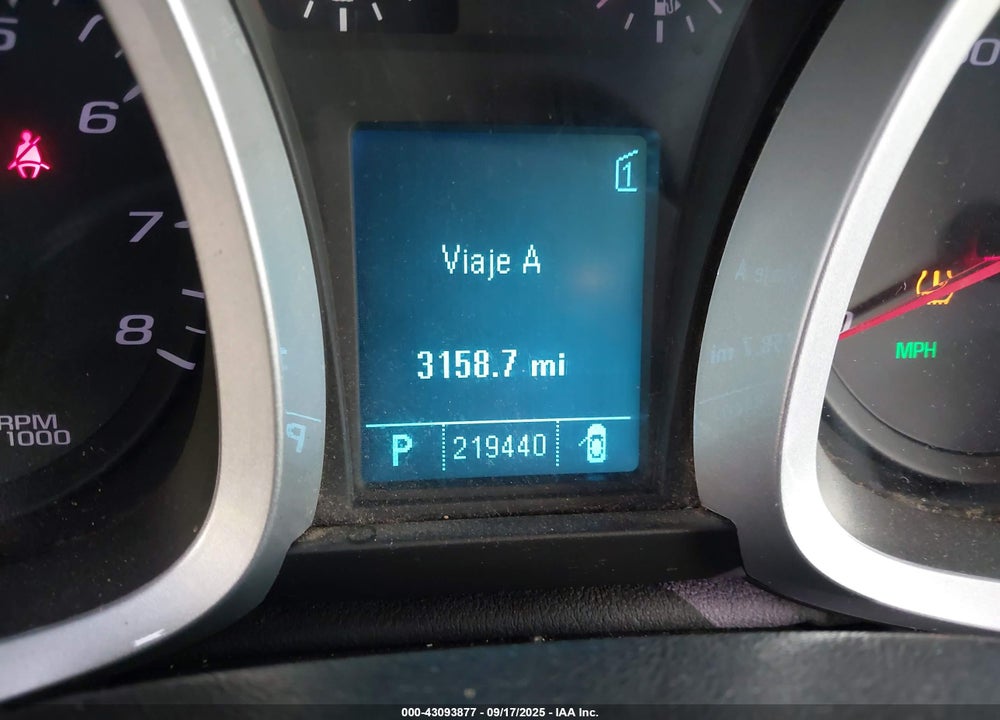 2011 CHEVROLET EQUINOX VIN: 2CNALBEC1B6297604