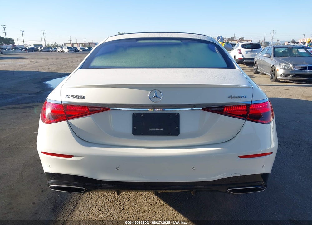 2022 MERCEDES-BENZ S CLASS VIN: W1K6G6DB5NA100168