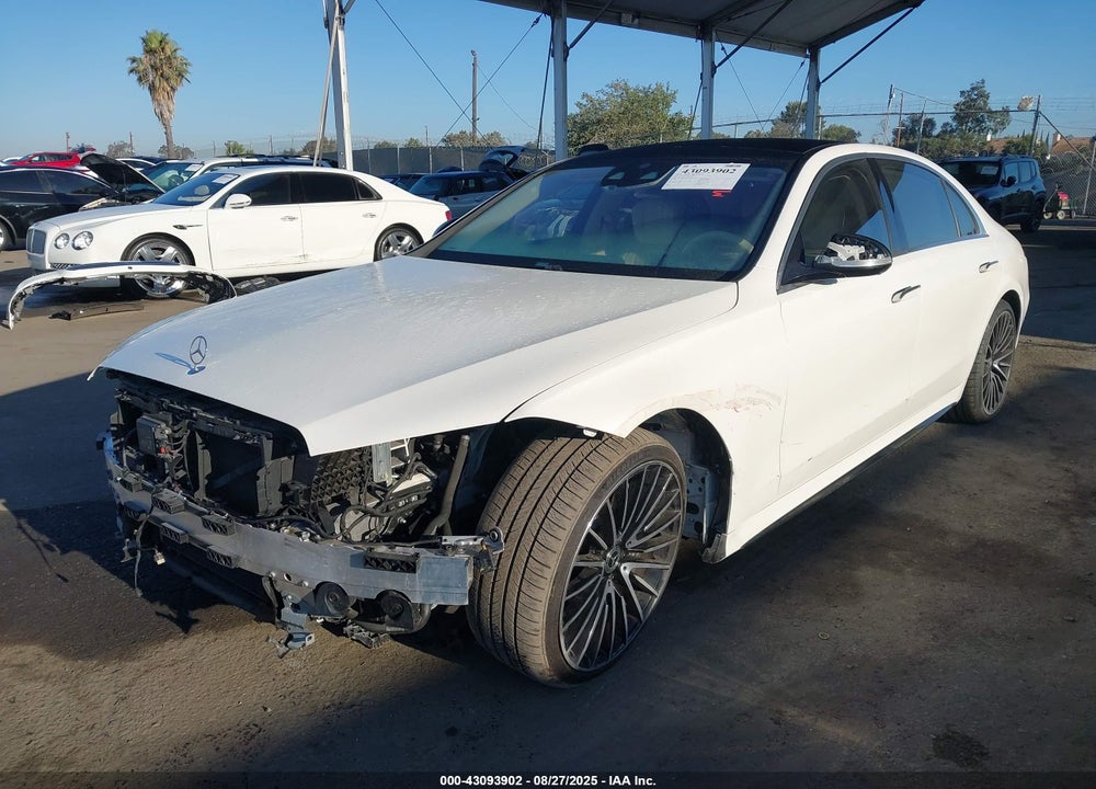 2022 MERCEDES-BENZ S CLASS VIN: W1K6G6DB5NA100168