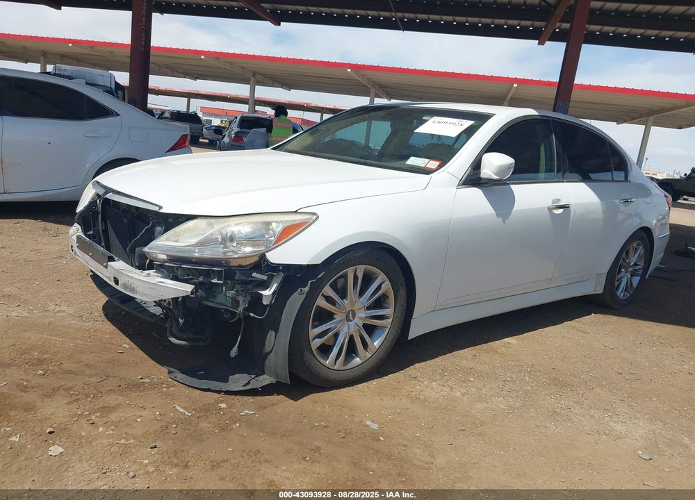 2013 HYUNDAI GENESIS VIN: KMHGC4DD5DU251150