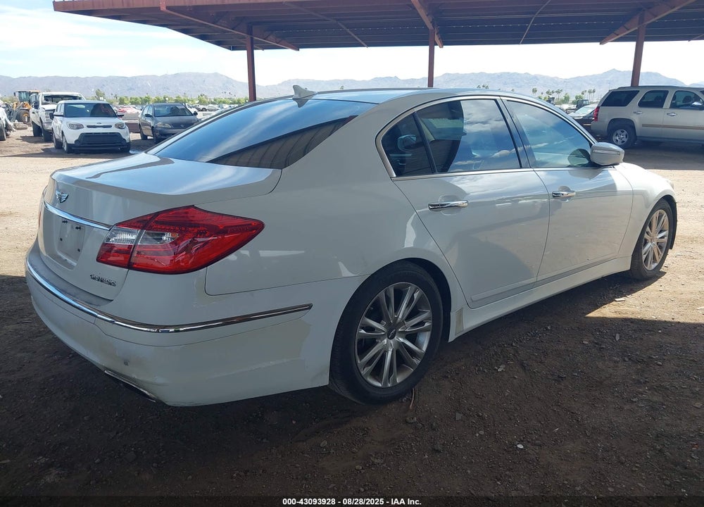 2013 HYUNDAI GENESIS VIN: KMHGC4DD5DU251150