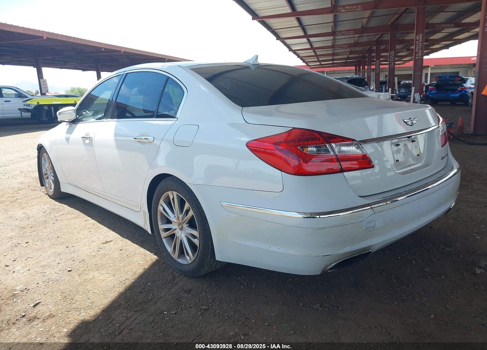 2013 HYUNDAI GENESIS VIN: KMHGC4DD5DU251150